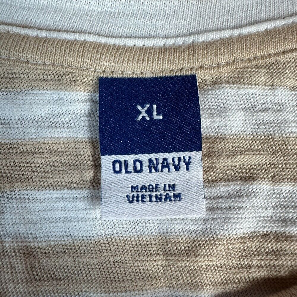 Old Navy Sz X Large Aura Stripe Sleeveless Tank A Line Knee Length Dress Pockets - Picture 6 of 8